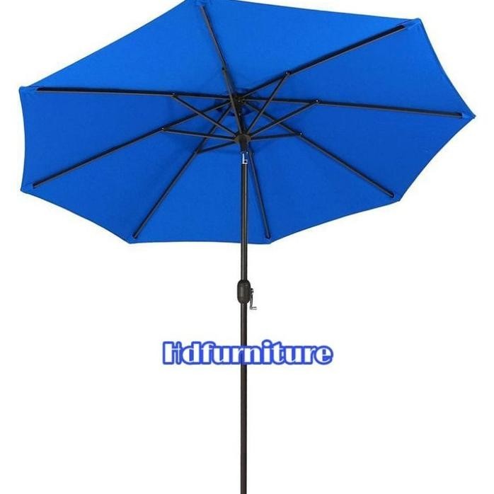 Kain atap payung pantai, meja payung taman, payung cafe anti air waterproof kain tenda payung kain p