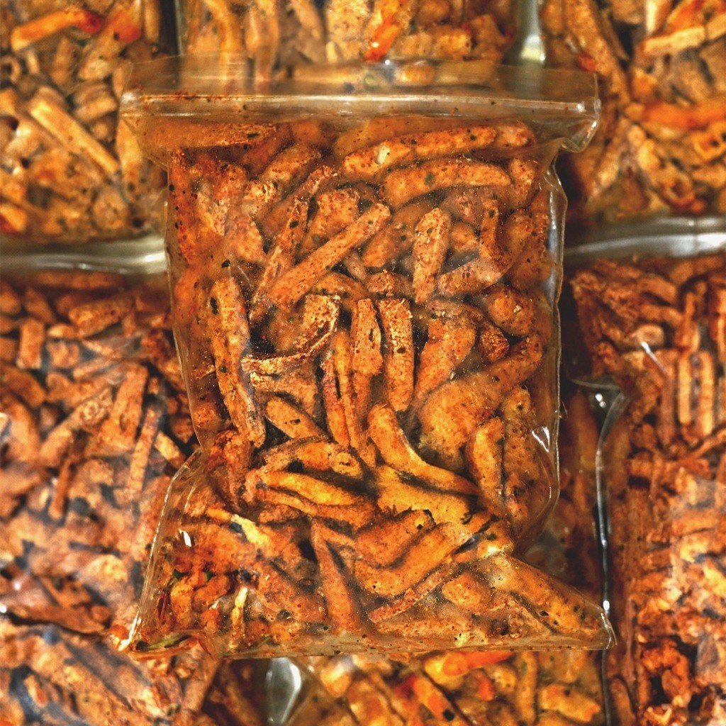 

Basreng pedas daun jeruk enak gurih kriuk