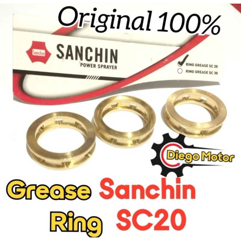 

SANCHIN SC20 GREASE RING Ring mesin power sprayer pompa steam original sanchin 20cc SCN20 amplas