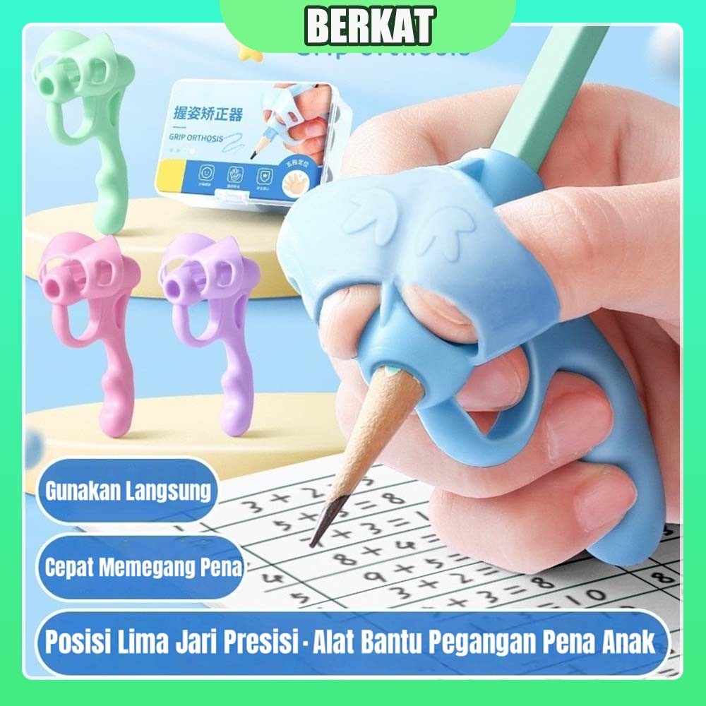 

Pencil Grip Alat Bantu Tulis Anak / Alat Bantu Anakbelajar Menulis / Writing Grip Pencil Holder/pencil Grip Posture Corrector