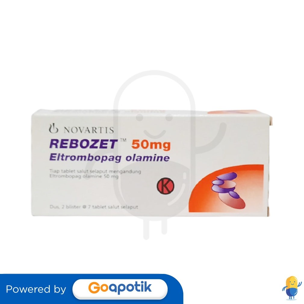 Rebozet 50 Mg Box 14 Tablet