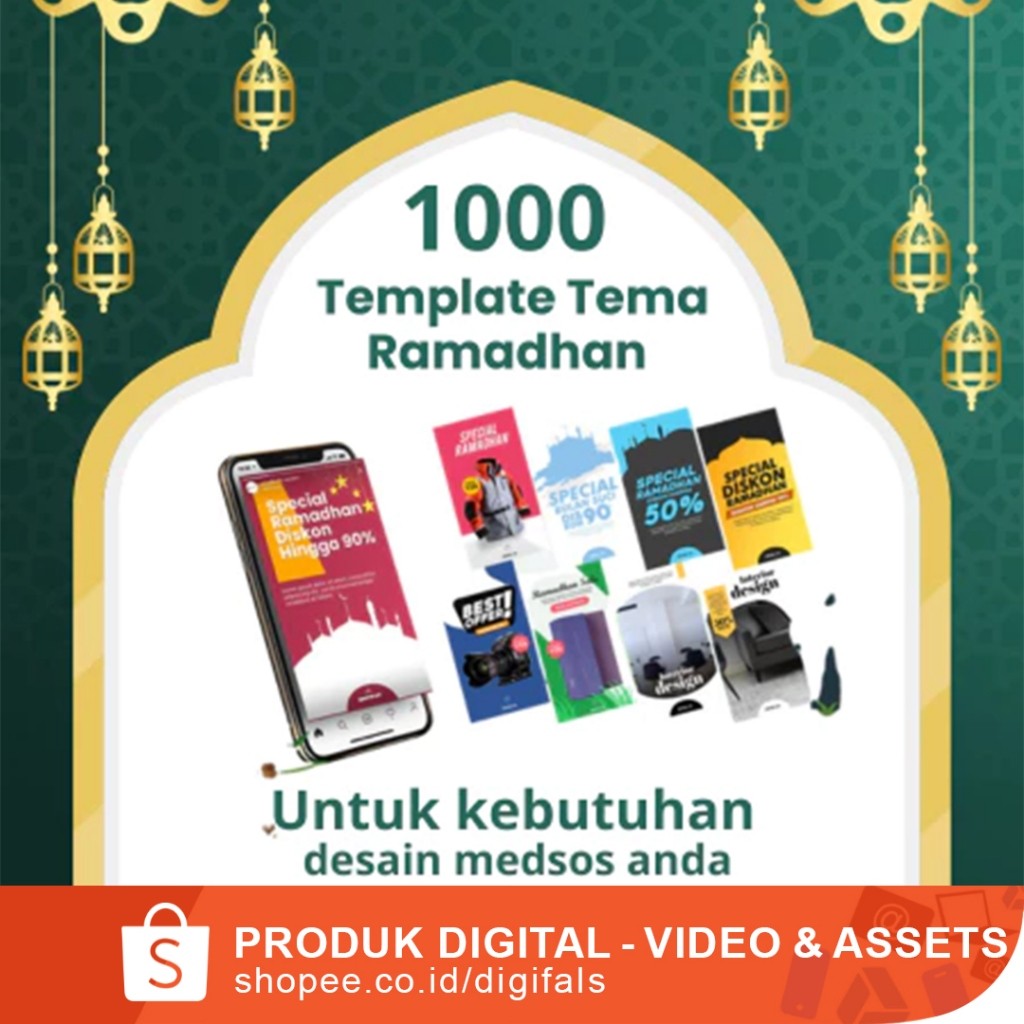 1000 Template Tema Islami - (Islam, Lebaran, Idul Adha, Idul Fitri/Ramadhan, dan Lainnya)