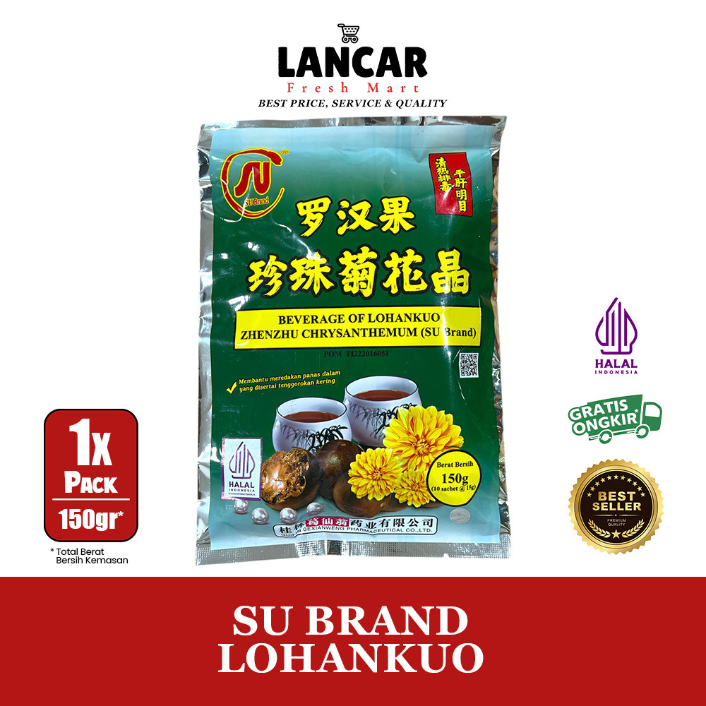 

SU BRAND LOHANKUO 150GR / SU BRAND LOHANKUO 150GR