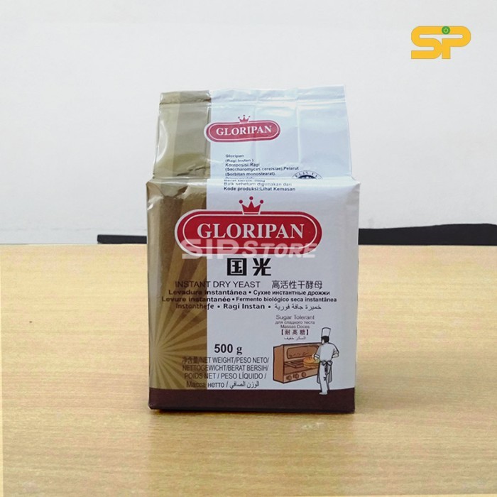 

NEW- Promo Baking Ragi Instan Gloripan @500gr / Gloripan Instan Dry Yeast
