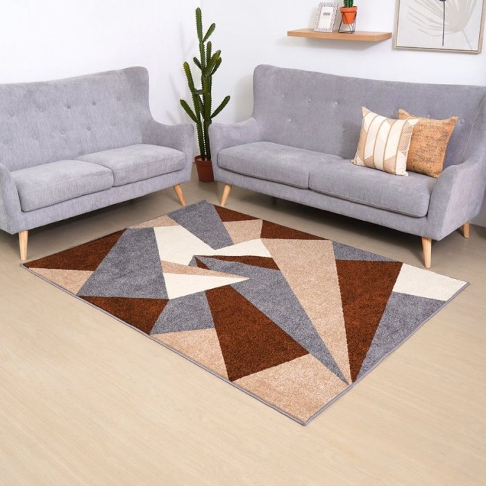 Karpet Lantai Ruang Tamu Minimalis INFORMA Carpet Polyester Ruang Keluarga Kamar