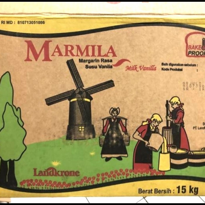 

[[PROMO]] marmila margarine susu/ mentega milky repack 1kg