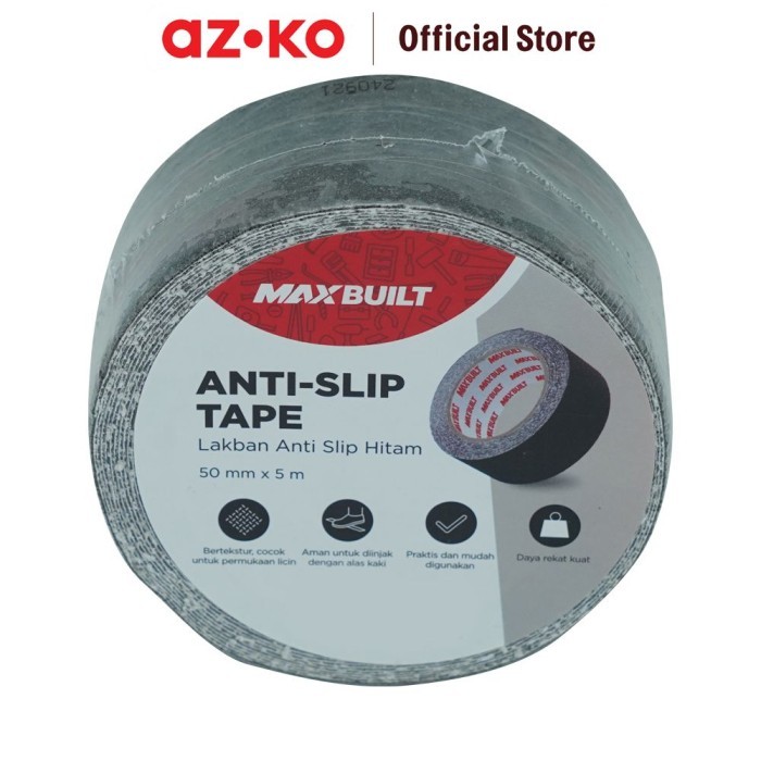 

Promo AZKO Maxbuilt Isolasi Anti Slip 5 Cm X 5 Mtr - Hitam terlaris