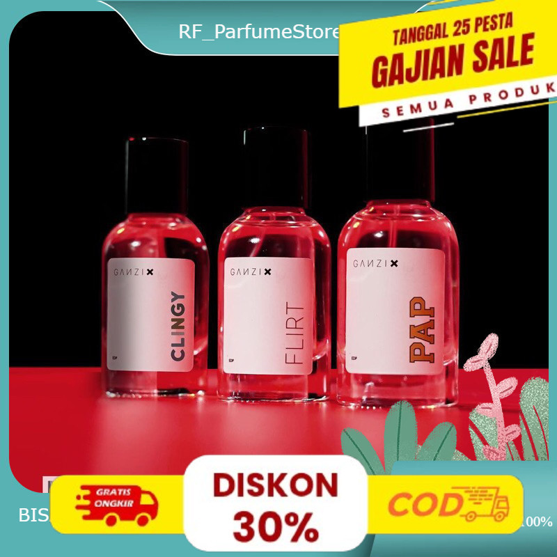 Parfum terlaris GanziX Perfume - Eau de Perfume 30ml | Bundling All Variants Bisa cod