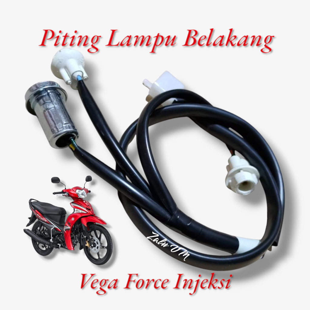 KABEL SOKET PITING LAMPU BELAKANG YAMAHA VEGA FORCE INJEKSI FI
