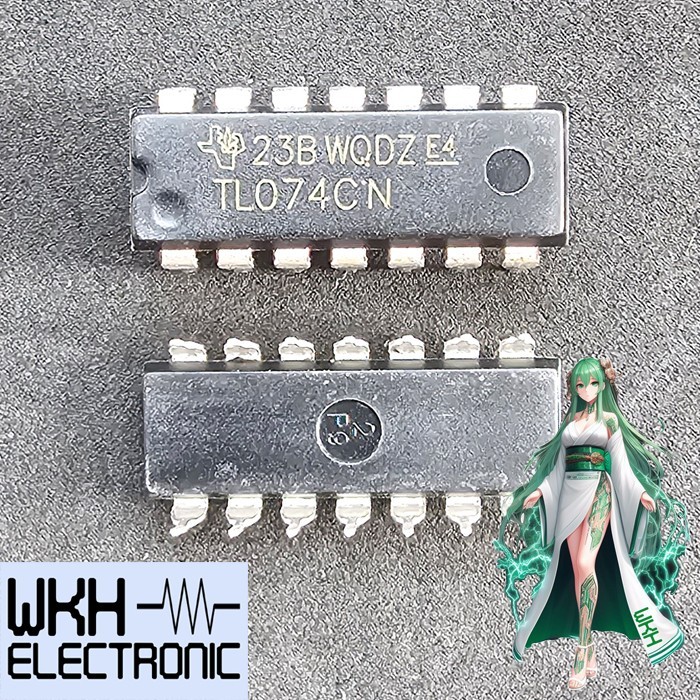 PART TOOLS TL074CN DIP TL074 TL 074 074CN Low Noise Quad JFET Op Amp