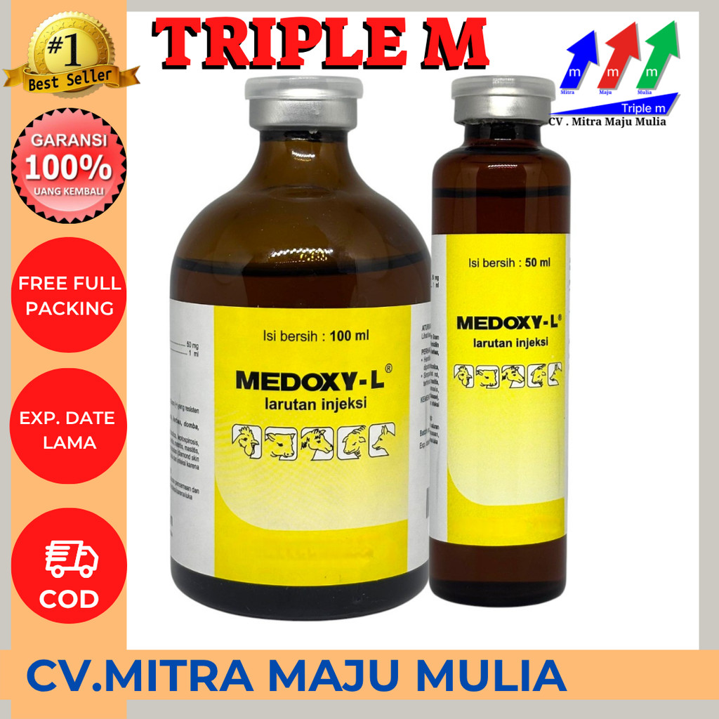 Medoxy L 50 ml dan Medoxy L 100 ml Medion