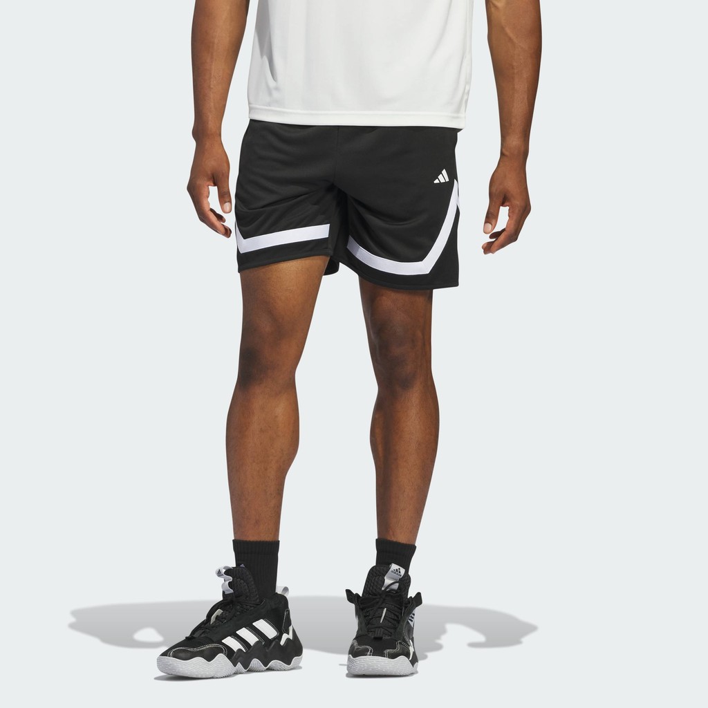 adidas Basketball adidas Pro Block Shorts Men Black IX1850