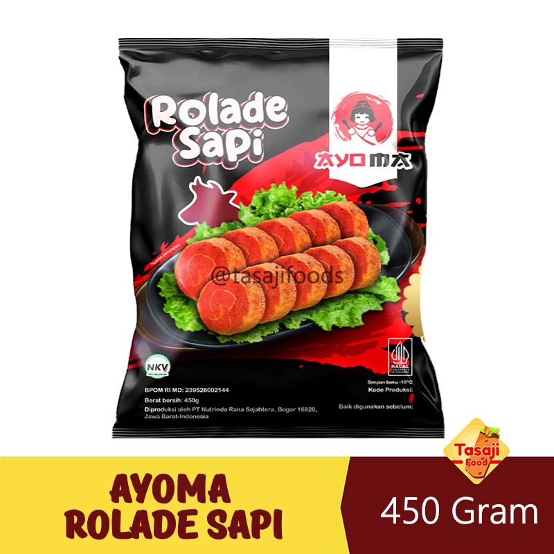 

Ayoma Rolade Sapi 450 Gram Isi 18 pcs