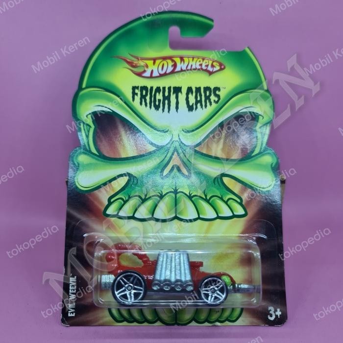 Pee99 Diecast Hot Wheels Fright Cars Evil Weevil