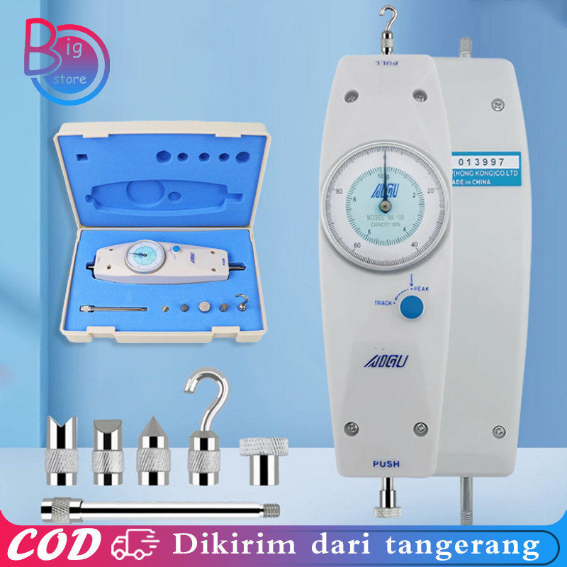 

Force Gauge 50kg Ukur Kekuatan Tarik Tekan Push Pull Nk-500n Nk500n
