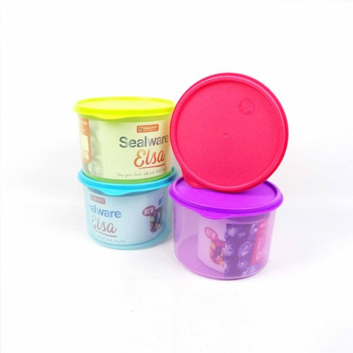 Toples Bulat Plastik Sealware Elsa (M) Serbaguna 2,1 L GBU Plast SW601