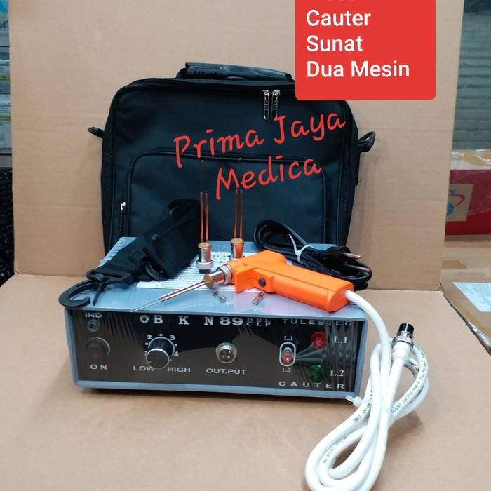Alat Sunat BKN 89 Alat Cauter Double Mesin + Tas