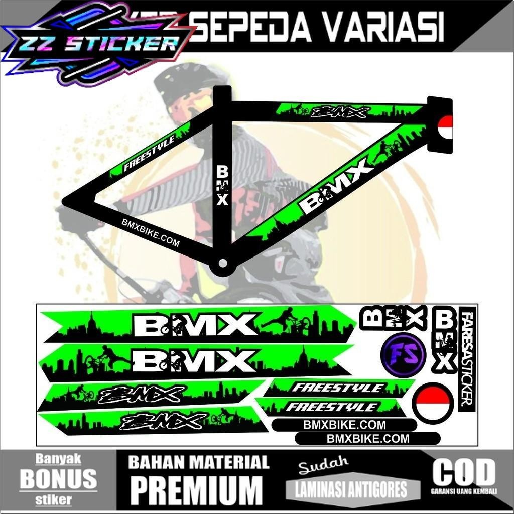 (COD) STRIPING STICKER SEPEDA BMX, SEPEDA FREESTYLE