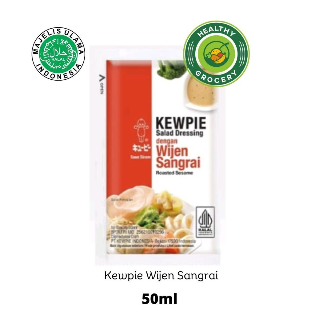 

[oddsolshop] pekanbaru/Kewpie Wijen Sangrai 50ml Salad Dressing