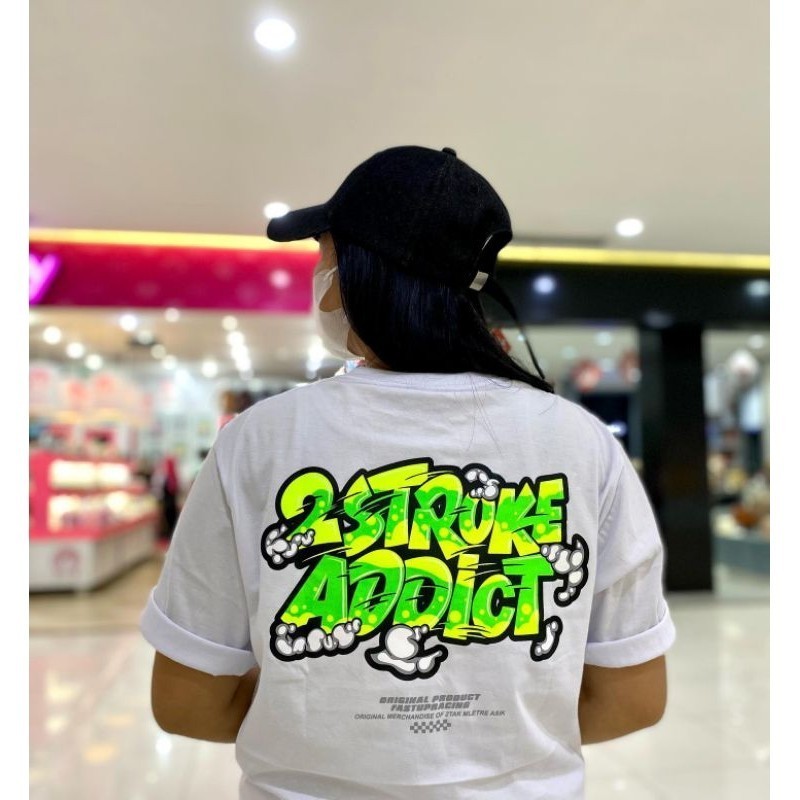 TERLARIS KAOS 2TAK 2 STROKE FRE STIKER KAOS F1ZR 2 TAK