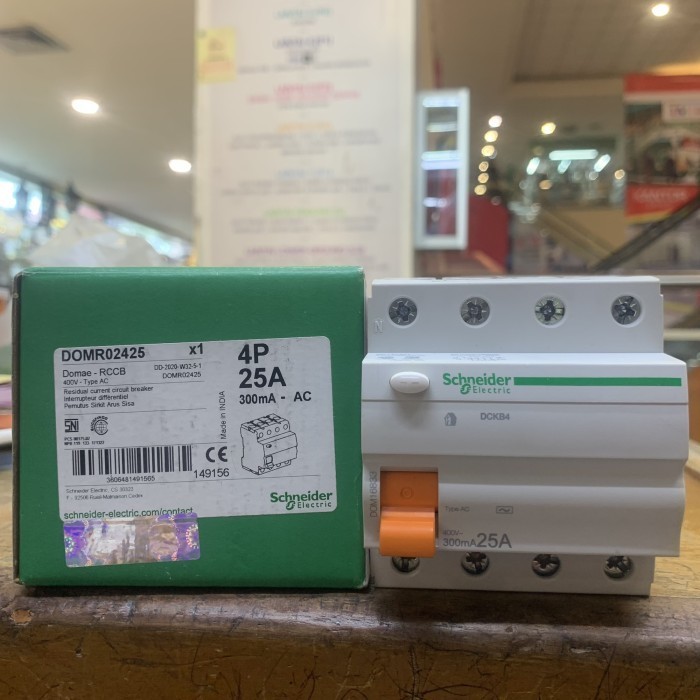 elcb domae schneider 25a 30ma 300ma original - 30ma