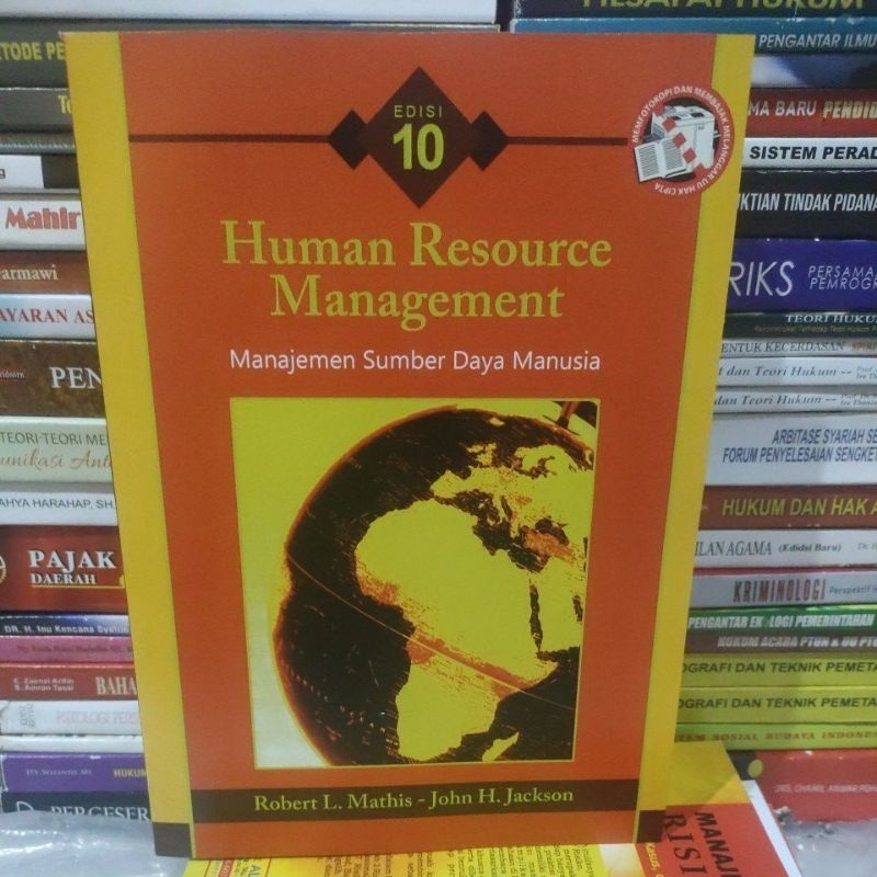 Human Resource Management menejemen sumber daya manusia by Robert L Mathis