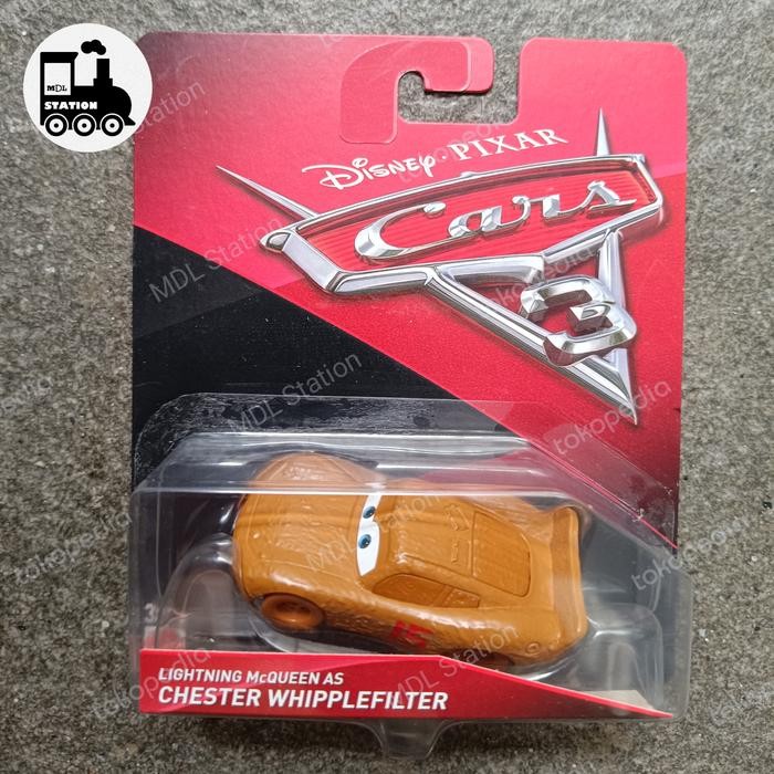 XMCH Mattel Disney Pixar Cars - Lightning McQueen as Chester Whipplefilter