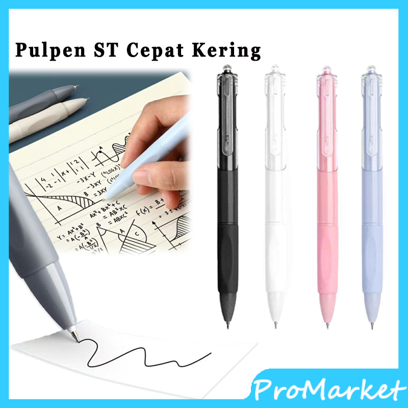 

Pulpen ST Cepat Kering Pena Netral Pena Tanda Tangan Pena Pen Student 0.5mm Pena Hitam Pena Netral Cepat Kering