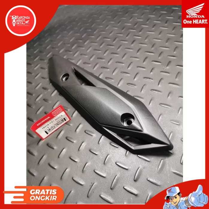 Protector Muffler tameng tutup Knalpot New Beat F1 Esp 2016 2017 street 18318-K81-N00ZA Ori Honda