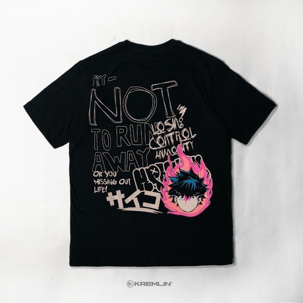 KREMLIN T-Shirt Kaos Black - MOBUSAIKO