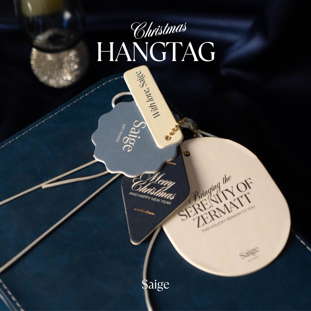 

[SAIGE] SAIGE Christmas Hampers Hang Tag Natal Tahun Baru