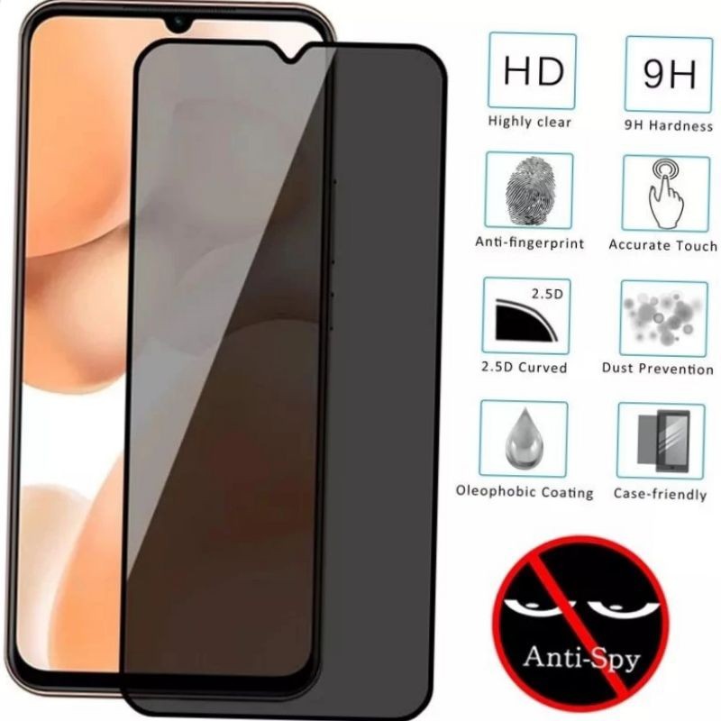 TG Anti Gores Spy Full Vivo V40 lite V21 V21E 4G V21 5G V21S V23 V23 5G V23E V23E 5G V25 V25 5G V25E