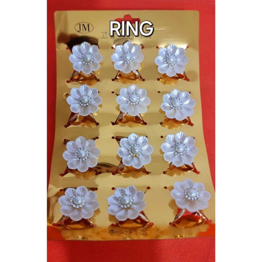 Lusinan - Ring Hijab Korea Bahan Imitasi Premium - Ring Kerudung Korea Bahan Imitasi Premium - Ring 