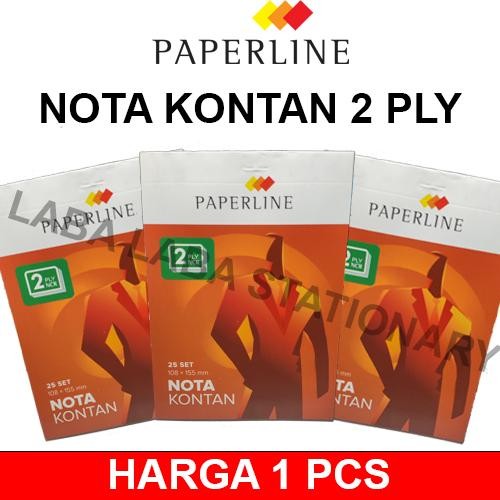 

Nota Kontan Paperline Kecil 2 PLY berukuran 108X155mm