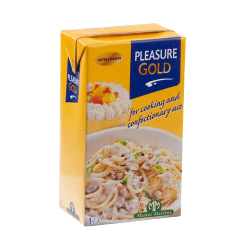 

Pleasure Gold Cooking Cream Master Martini 1 Liter Krim Masak