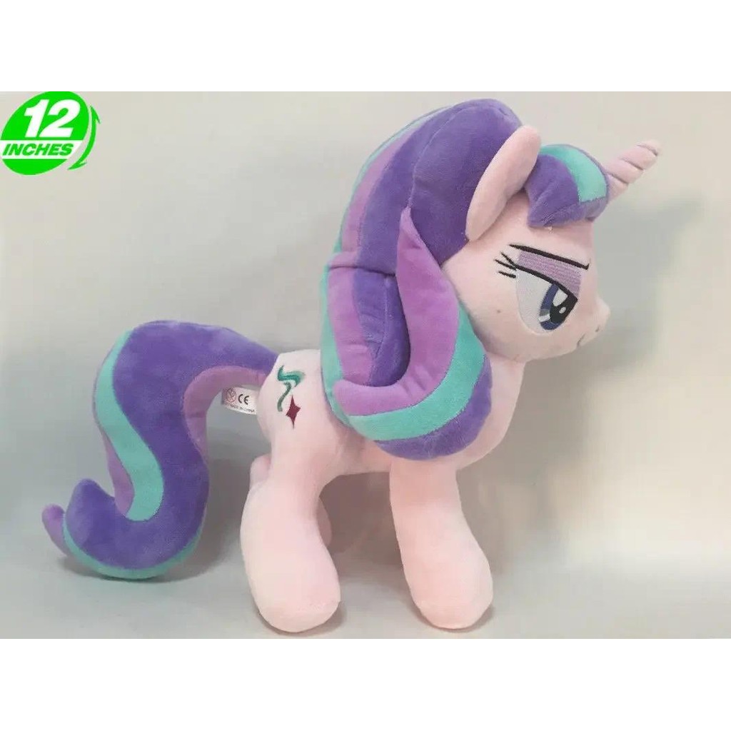 Cartoon Starlight Glimmer Horse Plush Doll Stuffed Toys 30CM