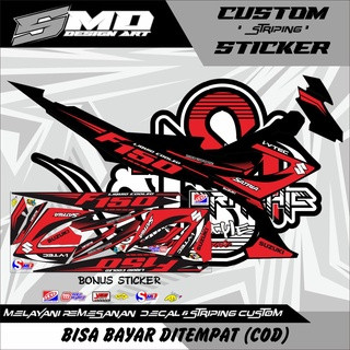 STRIPING VARIASI MOTOR SATRIA FU FACELIFT F150