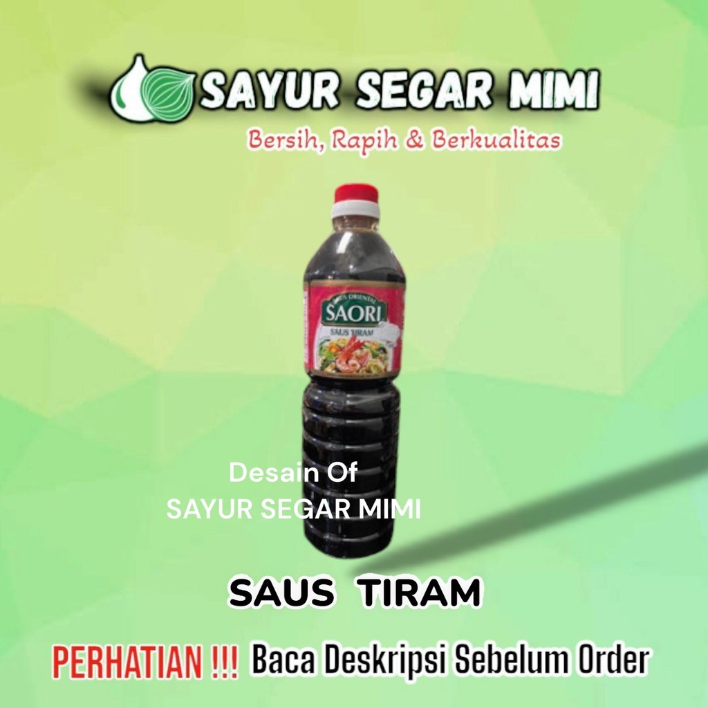 

Saori Saus Tiram 1000ml - Sayur Palembang