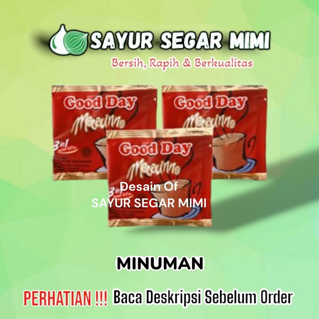 

Goodday Moccacino sachet 1renceng - Sayur Palembang