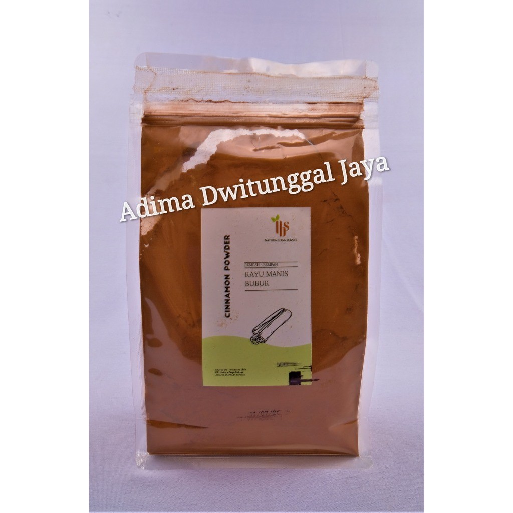 

Natura Boga Sukses Cinnamon Powder / Kayu Manis Bubuk 500gr