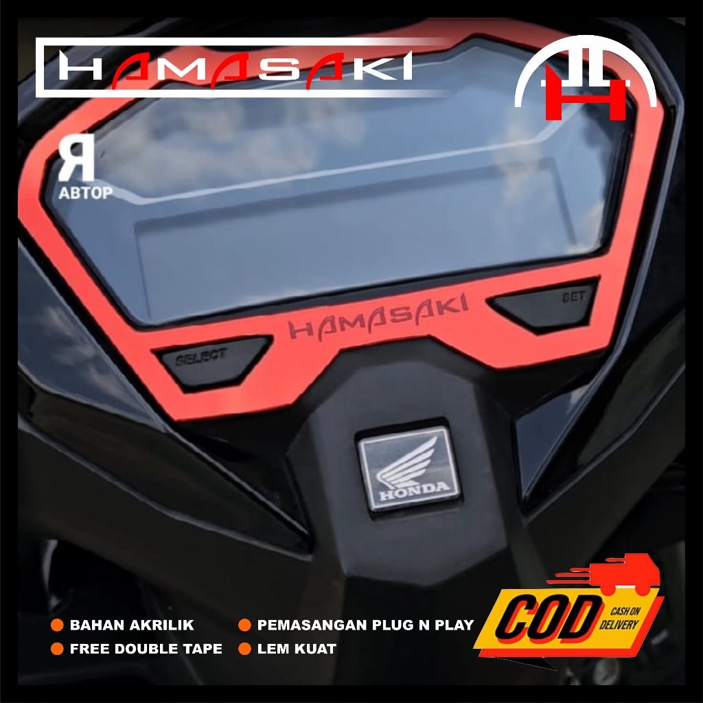 GARNISH SPEEDOMETER ALL NEW VARIO 125 / 150 TAHUN 2019 / 2023