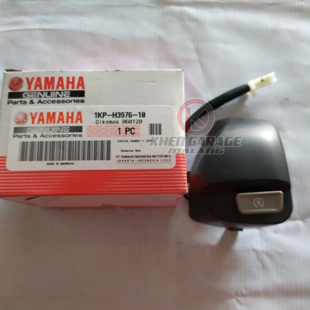 1KP-H3976-10 HOLDER SAKLAR KANAN SWITCH HANDLE YAMAHA SOUL GT, MIO J, GT, M3, ASLI YAMAHA ORIGINAL Y