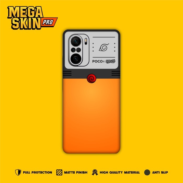 Garskin Poco F3 Fullbody - isi 2 buah - Dattebayo promo