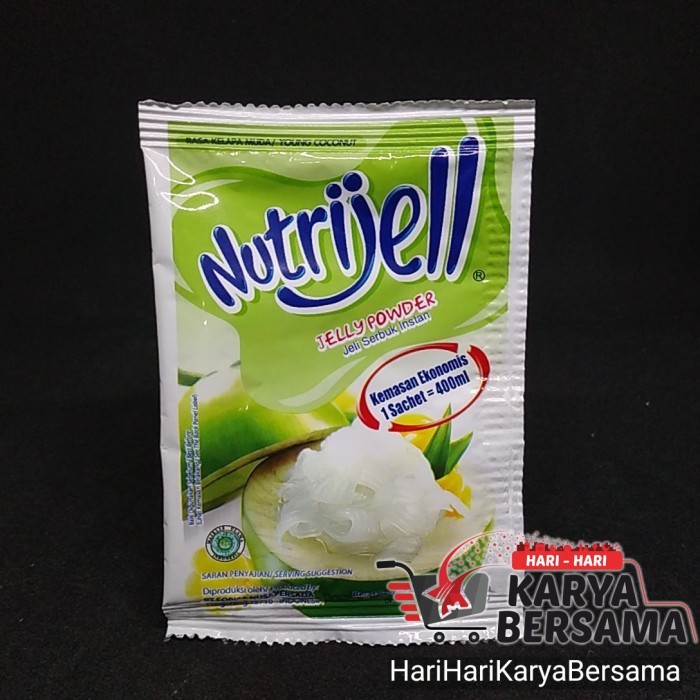 

NUTRIJELL JELLY POWDER RASA KELAPA MUDA 10GR