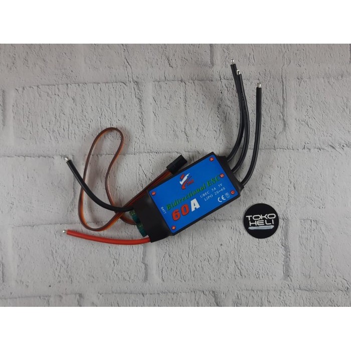 ZMR Bidirectional 60A 2-6s UBEC 6A 5V Blheli Suite Brushless ESC