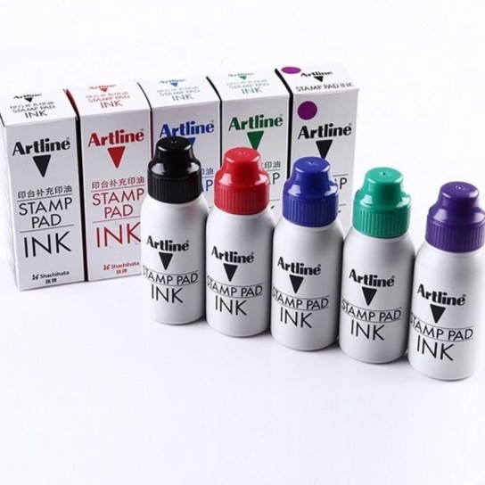 

Tinta Stempel Artline / Stamp Pad Ink Refill Artline 50 ml