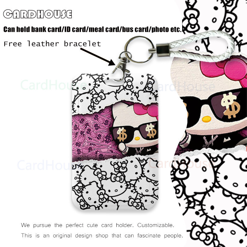 

( CardHouse ) ID CARD HOLDER HelloKitty Kartun LT08 Tempat Kartu Photocard Photo Card KARTUN
