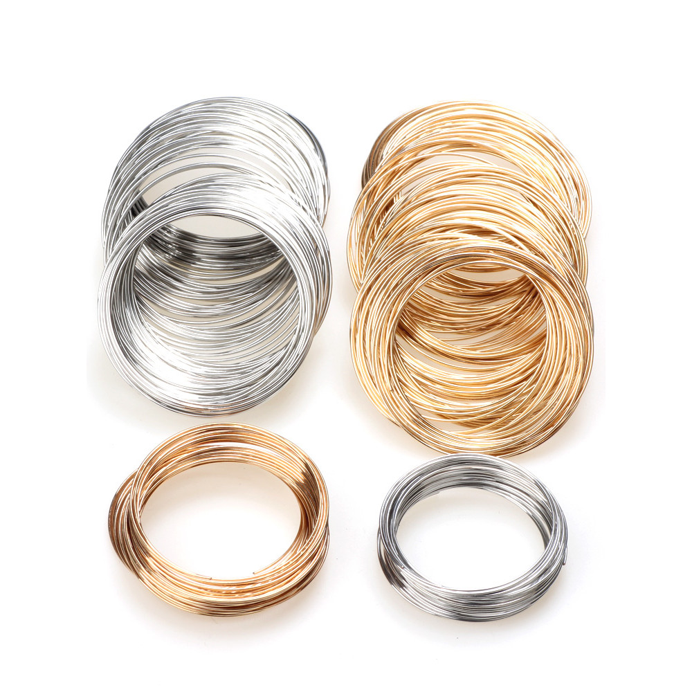

20 laps of metal wire coil steel bead brooch bouquet blank bracelet bracelet DIY jewelry making accessories