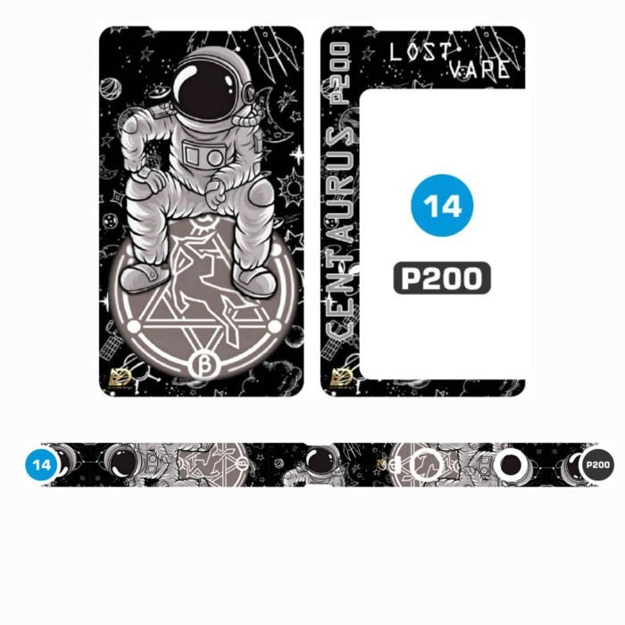

Sticker Centaurus P200 Premium Stiker Cutting In Out Body Protect P-200 - 14 promo