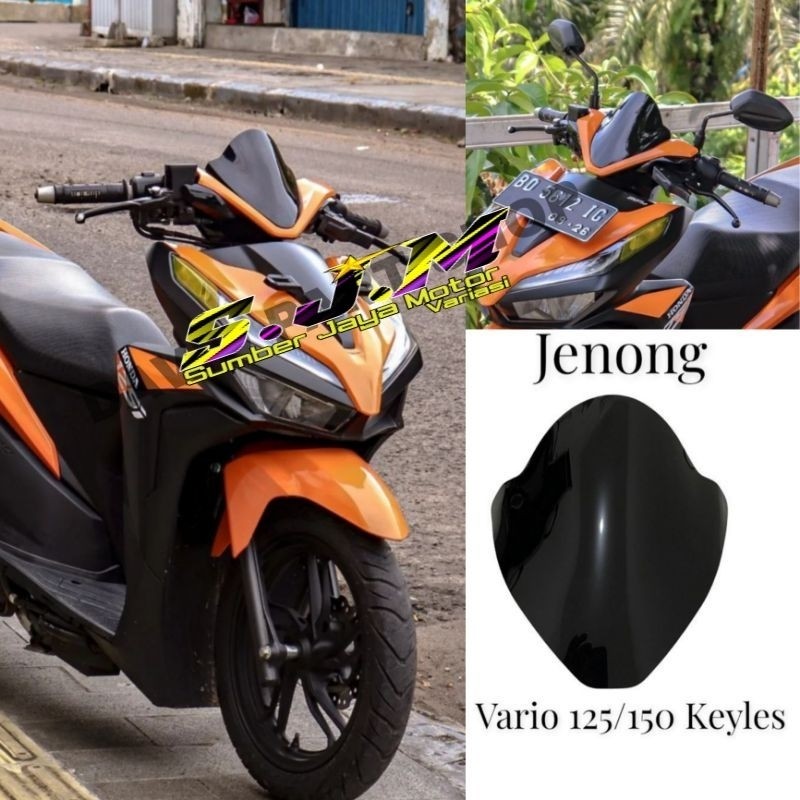 Visor Vario 125 Old Vario 125 New Visor Vario 150 New Variasi Vario Aksesoris Motor Visor Visor Karb